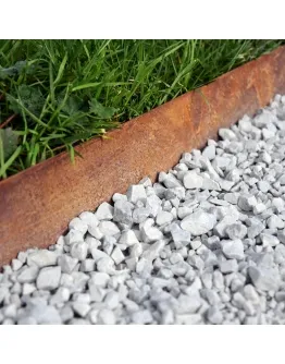 Kantopsluiting CORTEN STAAL 106 x 16 cm 